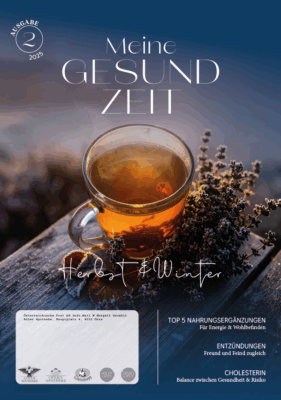 Das Cover der Hauszeitung Herbst/Winter der Adler Apotheke.
