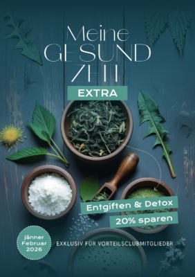 Das Cover der Gesundzeit Extra vom Januar und Februar 2026.