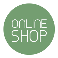 A logo with a green circle and the text “Online Shop.”